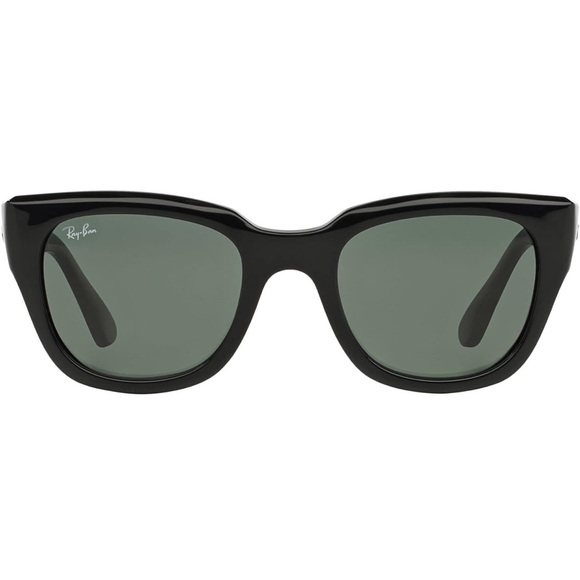 Ray-Bans Black Wayfarer Women’s RB 4178 52 mm Cat Eye Sunglasses RayBans - Picture 2 of 15